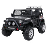 Elektrické autíčko Jeep BEAST 4x4 - MP3 - čierne